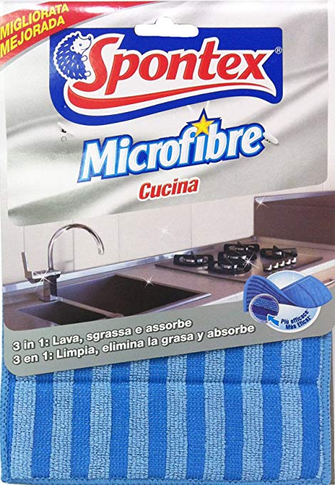 cloth spontex micro fiber kitchen pc 1